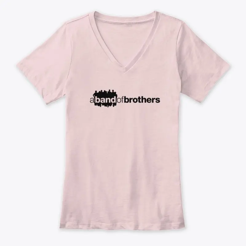 Women's V-neck -a band of brothers (big)