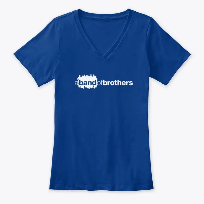 Women's V-neck - a band of brothers(big)